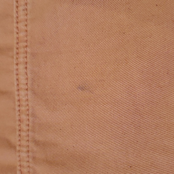 One Teaspoon Peach Cropped Loose Fit Denim. Size 26 - Picture 7 of 7